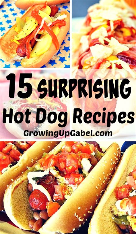 Garnish with mustard or your favorite condiment. 15 Surprising Hot Dog Recipes