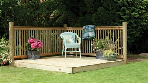 Garden deck tiles are a great way to liven up small spaces. Garden Decking