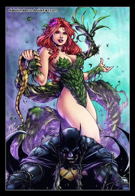 Poison Ivy Batman By Diabolumberto On Deviantart