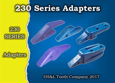 230 Series Teeth Adapters And Flexpins Hltooth