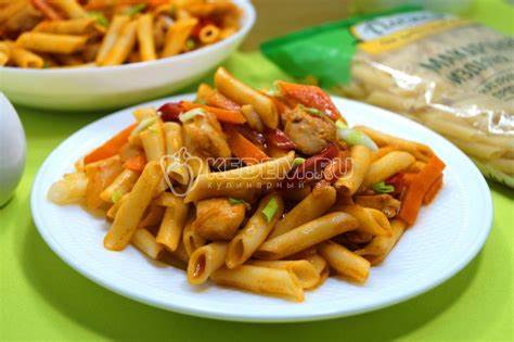 Фото к рецепту макароны с подливой из курицы - Вторые блюда. Блюда из Картинка - Фото к рецепту макароны с подливой из курицы - Вторые блюда. Блюда из