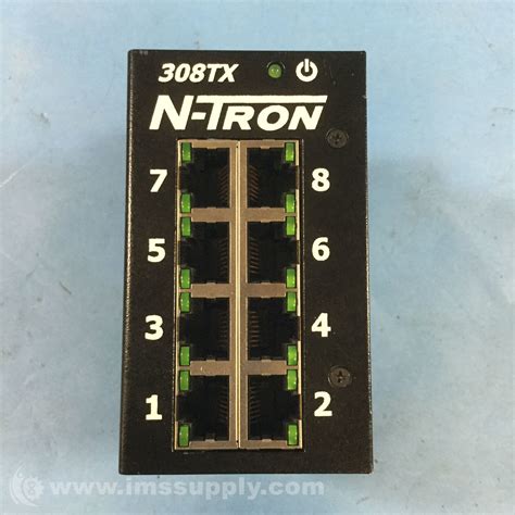 N Tron 308tx Port 10100basetx Industrial Ethernet Switch Ims Supply