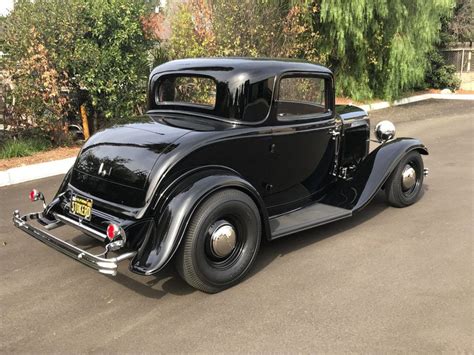Blazing 1932 Ford 3 Window Coupe Deluxe Hot Rod For Sale Hot Rod
