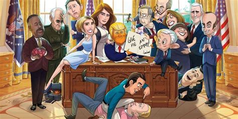 Our Cartoon President Returns For 2nd Season Netflix Film