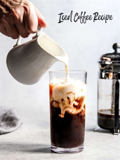 Iced Coffee Starbucks Recipe Card Deporecipe Co