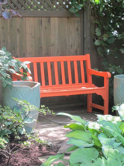 Buy great products from our garden furniture treatment category online at wickes.co.uk. tangerine bench between blue pots | Gardens | Pinterest ...