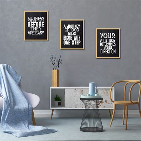 10 Pieces Inspirational Wall Posters Motivational Quote Posters