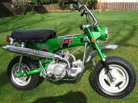 Starts second kick every time. Honda 1971 CT70H Green 4 Speed CT70 Honda CT70 Mini Trail ...