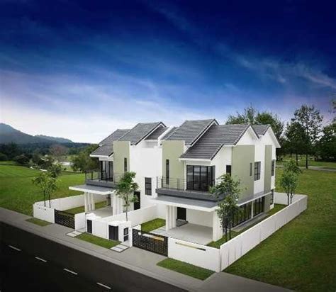 These detached houses have open spaces on all sides. Twin Palms Sungai Long, Semi Detached, Cheras, W.P Kuala ...