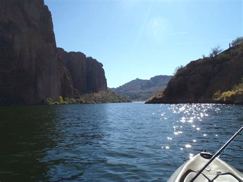 Live2kayakfish Canyon Lake A Kayakers Dream Come True Phoenix Az