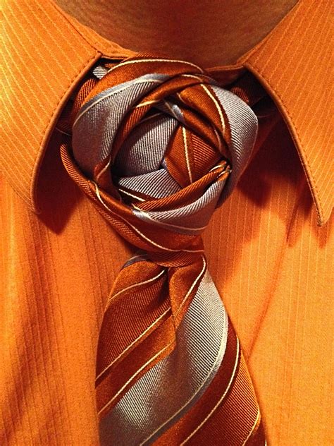 Another Example Of What I Call The Blossom Knot Tie Knots Ties Mens