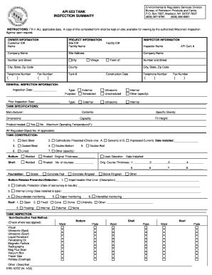 To best prepare for the course and the examination, you should strive to memorize these questions and answers. Api 653 Report - Fill Online, Printable, Fillable, Blank ...