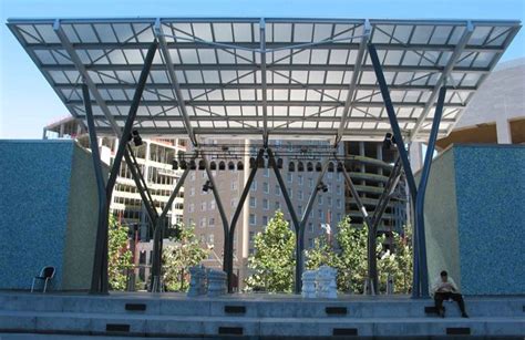 Jones Plaza Houston Cannady Canopy Architecture Roof Design