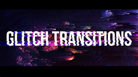 Glitch Transitions Premiere Pro Presets Motion Array