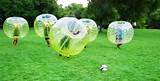 Soccer With Bubble Suits Pictures