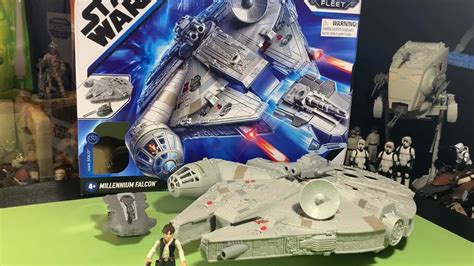 Millennium Falcon Star Wars Mission Fleet With Han Solo Action Figure