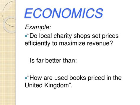 Ppt Ib Extended Essay Economics Powerpoint Presentation Free