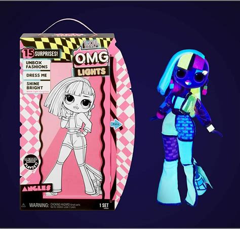 Brand New Lol Surprise Omg Lights Angles Fashion Doll With 15