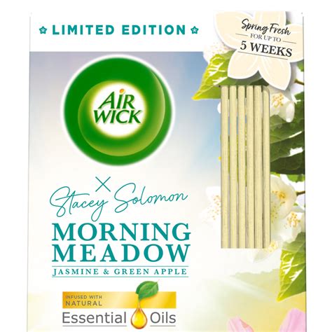 Air Wick X Stacey Solomon Morning Meadow Essential Oils Reeds Diffuser