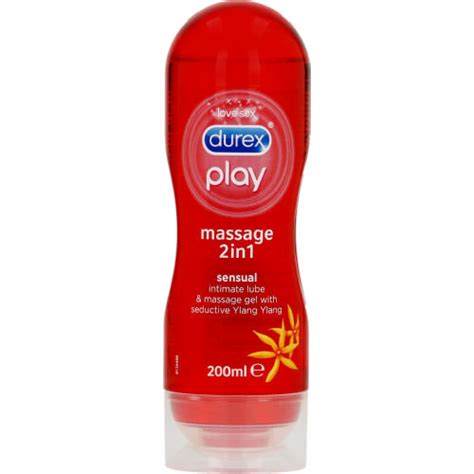 Durex Play 2 In 1 Sensual Intimate Lube And Massage Gel Seductive Ylang Ylang 200ml Clicks