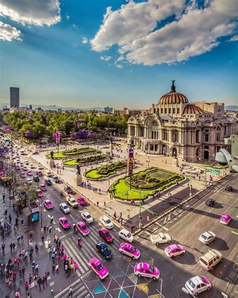 El Palacio De Bellas Artescdmx Viajes En Mexico Paisaje Mexico