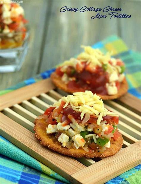 Crispy Cottage Cheese Mini Tortillas Recipe Mexican Recipes By