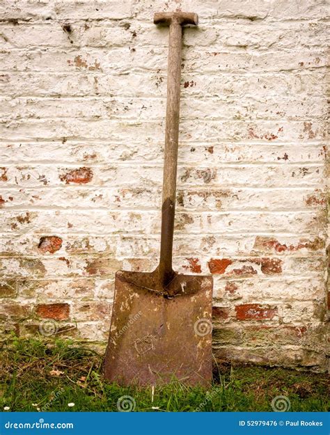 Old Garden Spade Stock Photo Image Of Tools Worn Shovel 52979476