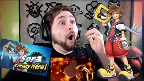 Super Smash Bros Ultimate Sora Reaction Commentary YouTube