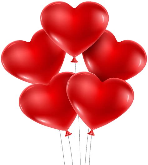 Download High Quality Balloons Clipart Heart Transparent Png Images