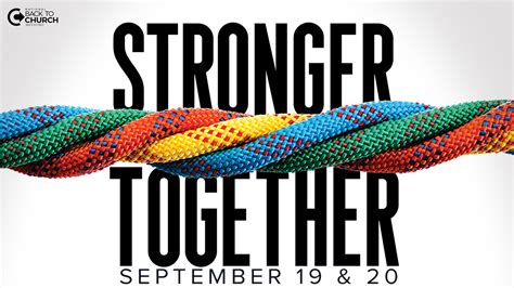 Stronger Together Awc815