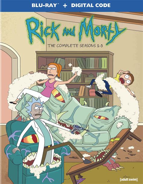Best Buy Rick And Morty Seasons 1 5 Includes Digital Copy Blu Ray