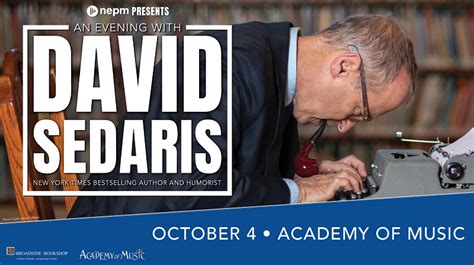An Evening With David Sedaris Tickets At Academy Of Music Theatre In Northampton By Dsp Shows Tixr