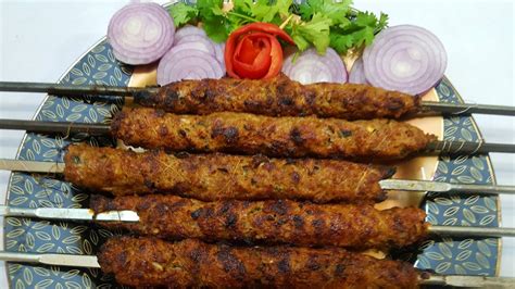 Seekh Kabab Recipe Homemade Quick And Easy Beef Seekh Kabab By