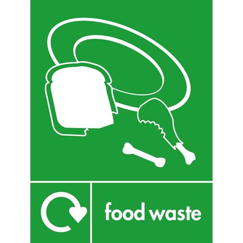Food Waste Recycling Signs From Key Signs Uk
