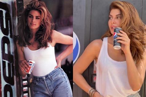 Cindy Crawfords Iconic 1992 Pepsi Ad Photo Is Recreated By Jacqueline
