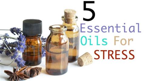 ease stress and anxiety with these 5 essential oils