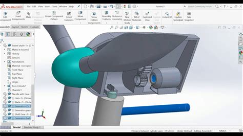 Horizontal Axis Wind Turbine Part 11 In Solidworks Youtube