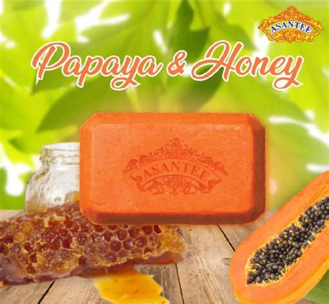 Asantee Papaya And Honey Soapauthentic Thai Herbs Helps Fight Acne And Wrinkles White Skin Buy