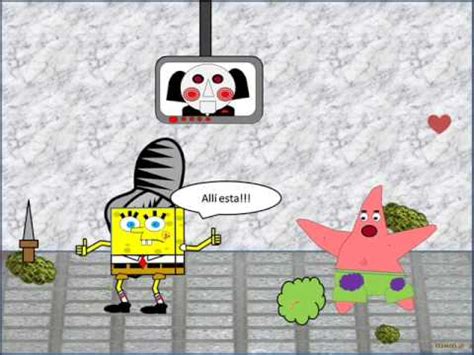 Un video de youtube muestra cómo un grupo de niños reproduce en un juego aquello que sucede a diario en su país. Bob esponja en saw (juego macabro) | Doovi