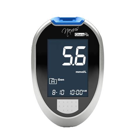 Glucorx Nexus Blood Glucose Meter Kit Reflex Medical