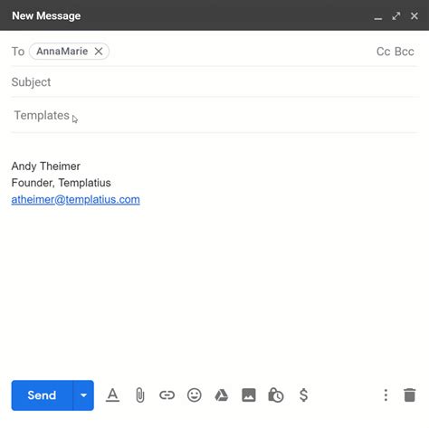 Gmail Email Templates Professional Email Templates For Gmail