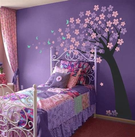 80 Awesome Bedroom Wall Decals Wallpaper Design Ideas To Try Girls