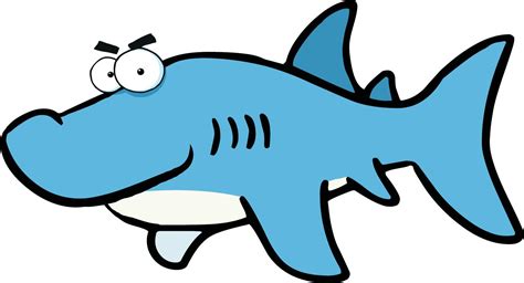 Great White Shark Cartoon Pictures Clipart Best