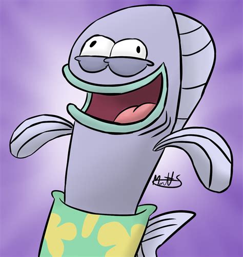 Fish Characters From Spongebob Favourites By Nordicwiiu7 On Deviantart