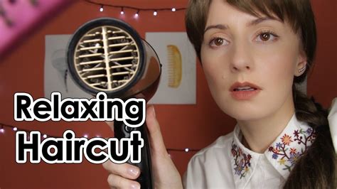 💆 Relaxing Haircut For You Hairdresser Role Play ️ Brushing Cutting Washing Asmr To Sleep