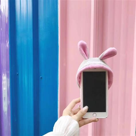 Dulcii Cute Rabbit Ear Hat Case Fundas For Iphone 6 6s 6s Plus 7 7plus