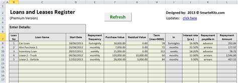 Invoice and other deposit related calculations also can be dealt with these spreadsheets. Multiple Capital Lease Calculator: Excel Amortization ...