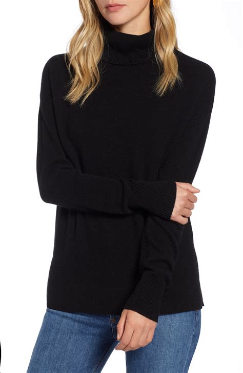 Halogen® Cashmere Turtleneck Sweater Available At Nordstrom Cashmere