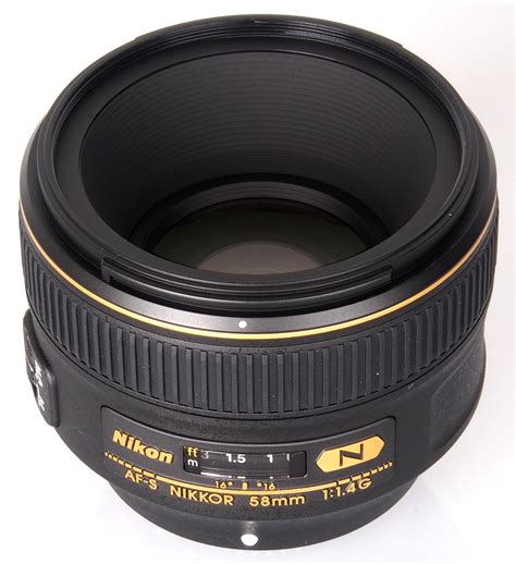 Nikon Af S Nikkor 58mm F14g Lens Review