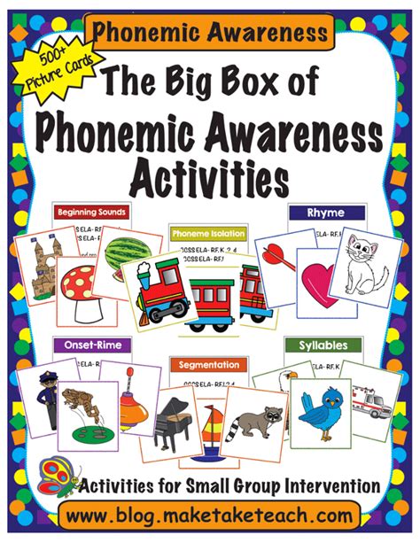 Phonemic Awareness Activities For Kindergarten Kindergarten